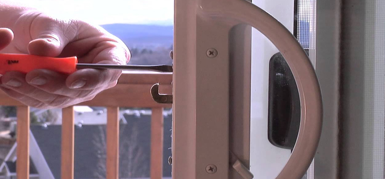 Balcony Door Lock Repair Crestline